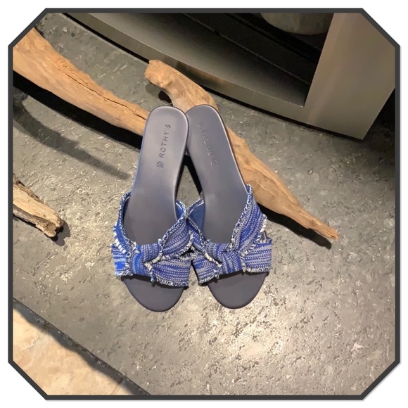 Rothy's Shoes - COPY - Rothy’s Indigo Fringe Sandals